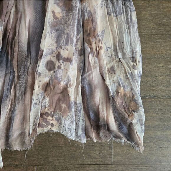 Zara flowy swing skirt printed size M - Picture 7 of 10